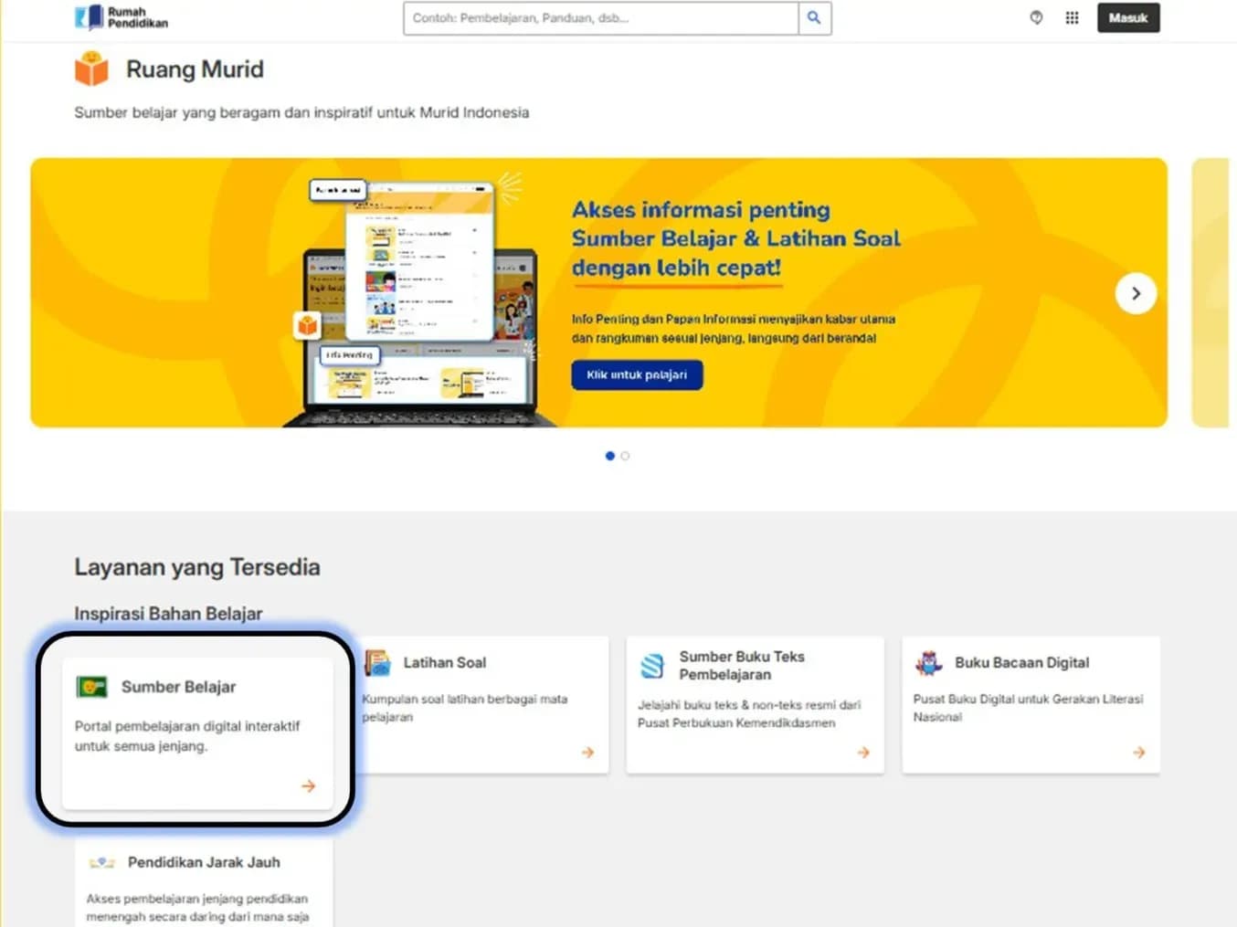 Ruang Murid Hadir! Belajar Lebih Mudah, Semua Layanan Siswa dalam Satu Klik